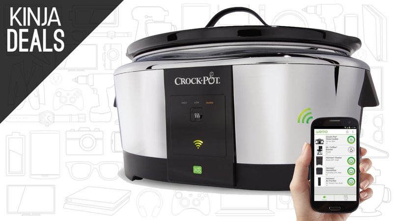 Illustration for article titled Today's Best Deals: Eneloop Batteries, Energy Lights, Smart Crock-Pot, and More